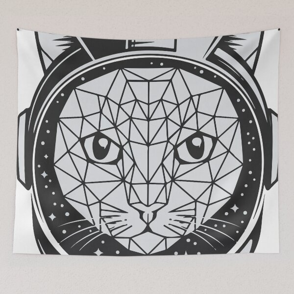 Item preview, The Cosmic austronaut Cat Classic T-Shirt designed and sold by Grxcreation.