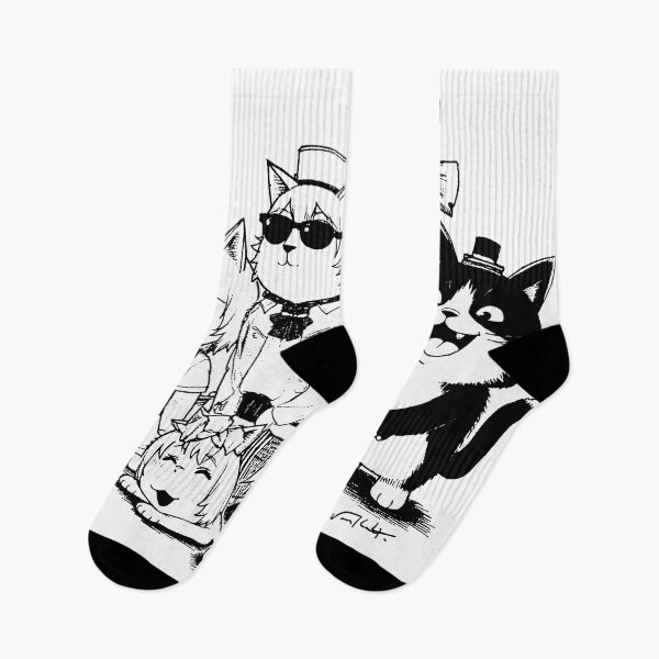 Item preview, Crazy cute funny cats in japan style manga anime ink drawing designed and sold by VonKalt.