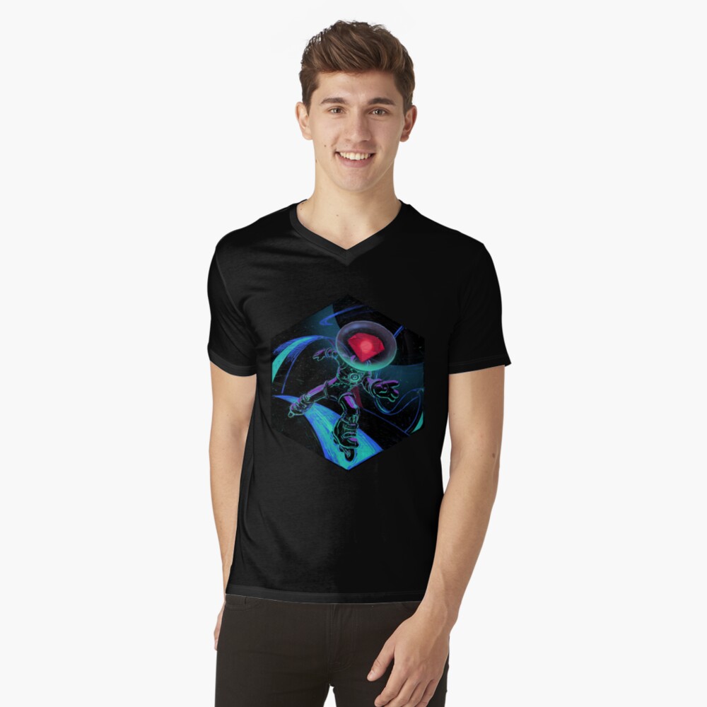 Item preview, V-Neck T-Shirt designed and sold by Socketry.