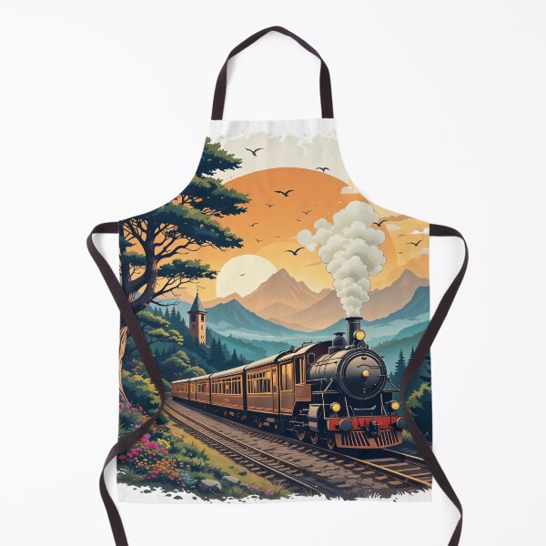 Item preview, Vintage Train Travel - Nostalgic and Adventurous Design for Home Decor, Fashion and Accessories Redbubble designed and sold by latelierdechris.