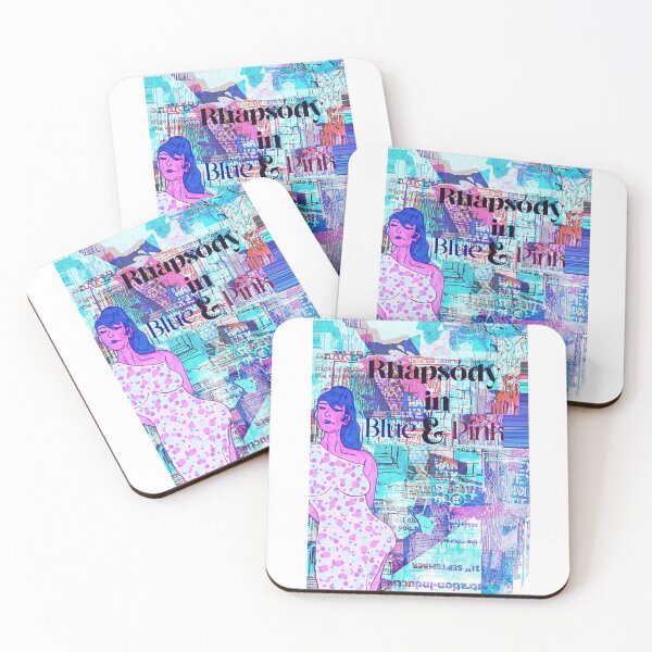 Item preview, Rhapsody in Blue and Pink designed and sold by Sibyl-Arts.