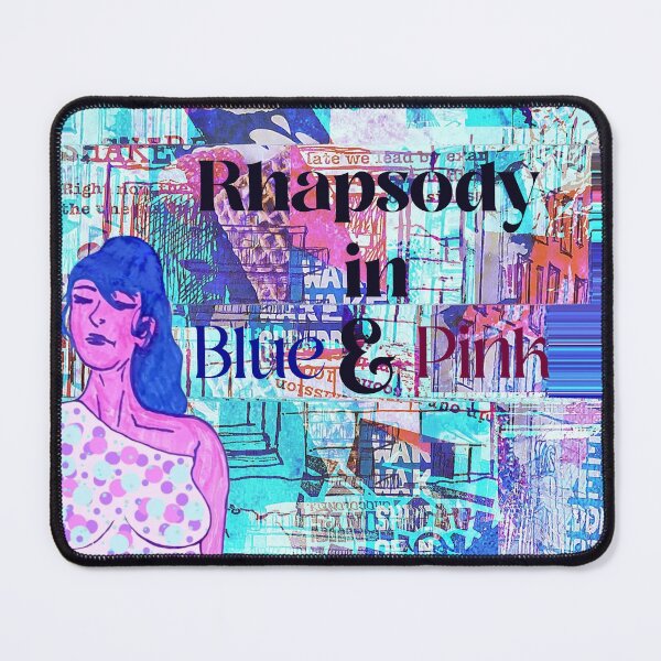 Item preview, Rhapsody in Blue and Pink designed and sold by Sibyl-Arts.