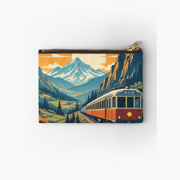 Item preview, Vintage Steam Train - Nostalgic and Adventurous Illustration for Home Decor, Fashion and Accessories Redbubble designed and sold by latelierdechris.