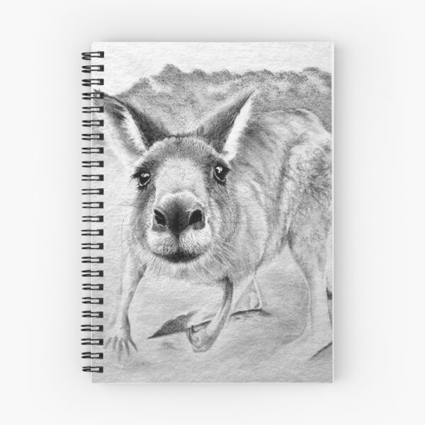 Item preview, An inquisitive Kangaroo designed and sold by SerenArtinOz.