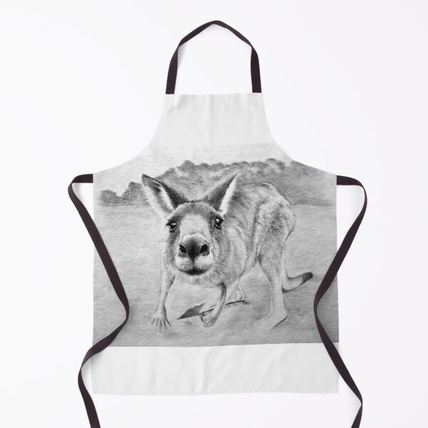 Item preview, An inquisitive Kangaroo designed and sold by SerenArtinOz.
