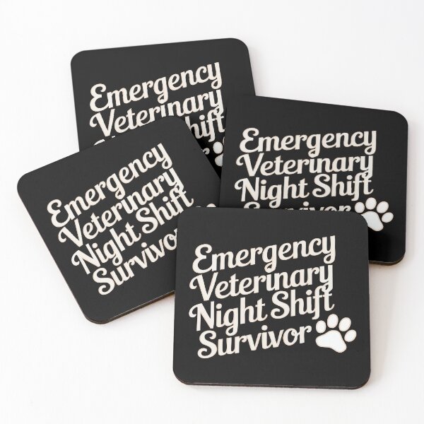 Item preview, Emergency Vet Night Shift Life designed and sold by CrownedCanvas.