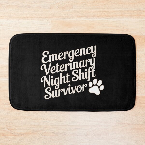 Item preview, Emergency Vet Night Shift Life designed and sold by CrownedCanvas.
