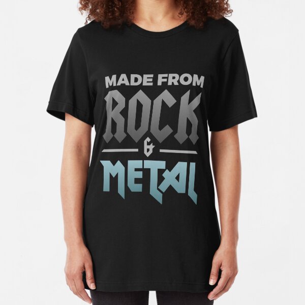 Rock and Metal Shirt Slim Fit T-Shirt