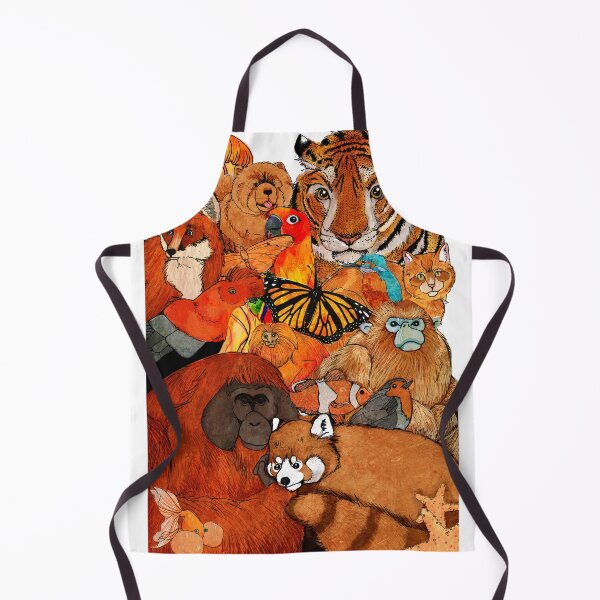 Item preview, orange animals designed and sold by katherineblower.