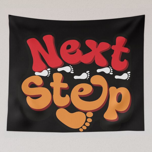 Item preview, next step  t shirt design designed and sold by Graphicbazaar10.