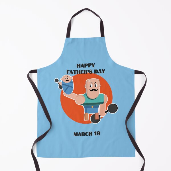 Item preview, Happy Father's Day on March 19 with a strong man who lifts his son up designed and sold by Martapp.