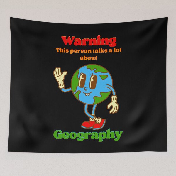 Item preview, Warning This person talks a lot about geography designed and sold by IHateDumplings.