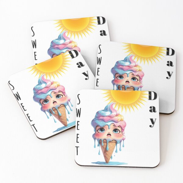 Item preview, Sunny, hot, ice, melted, happy, fun designed and sold by Sweetday2025.