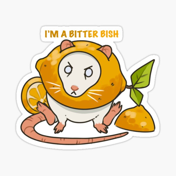 Item preview, Lemon Rat - text version designed and sold by quartzz.
