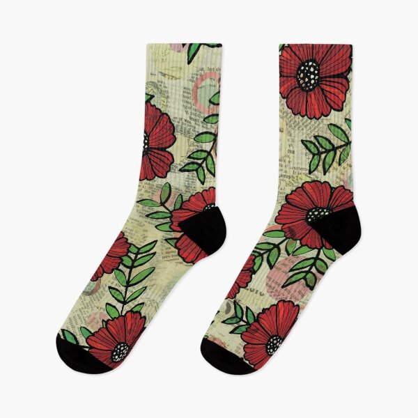 Item preview, Poppy Print Pattern designed and sold by katherineblower.