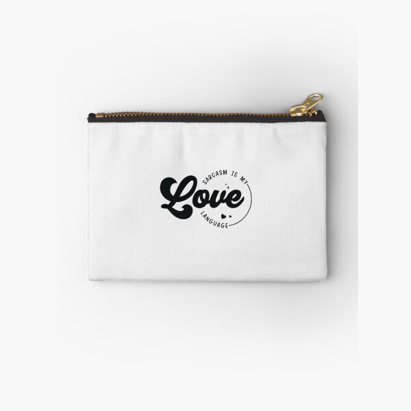 Item preview, Sarcasm Is My Love Language | Funny Sarcastic Quote Design designed and sold by mahsanart.