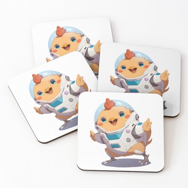 Item preview, Cute Space Chicken designed and sold by bapupa.
