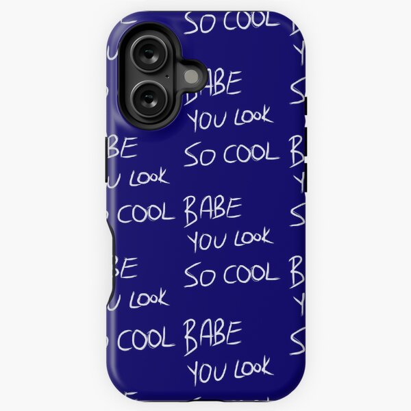 Item preview, Babe You Look So Cool - Aesthetic Typography designed and sold by the smiley moon.