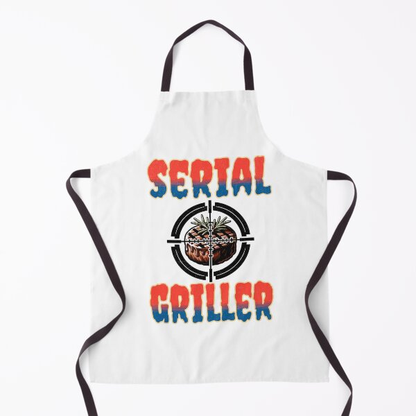 Item preview, Serial Griller Funny Backyard BBQ  designed and sold by LifmusGoDesigns.