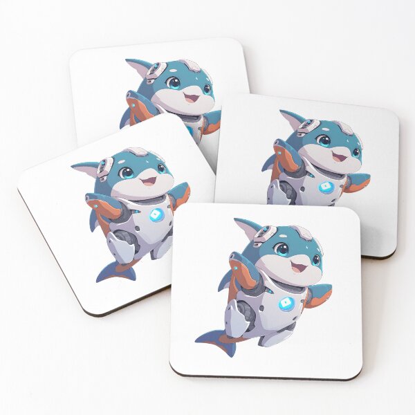 Item preview, Cute Space Dolphin designed and sold by bapupa.