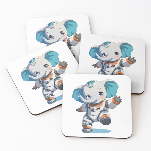 Item preview, Cute Space Elephant designed and sold by bapupa.
