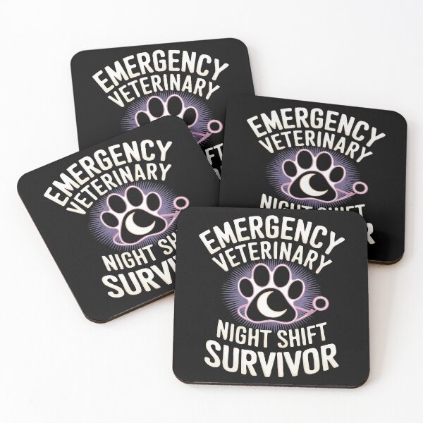 Item preview, Veterinary ER Night Shift Hero designed and sold by CrownedCanvas.