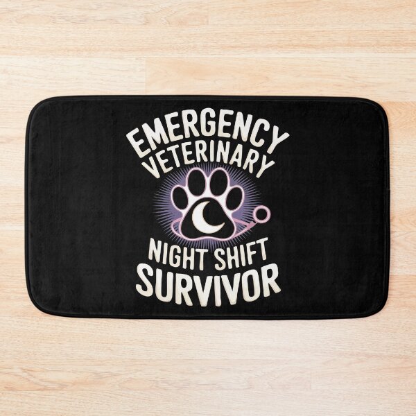 Item preview, Veterinary ER Night Shift Hero designed and sold by CrownedCanvas.