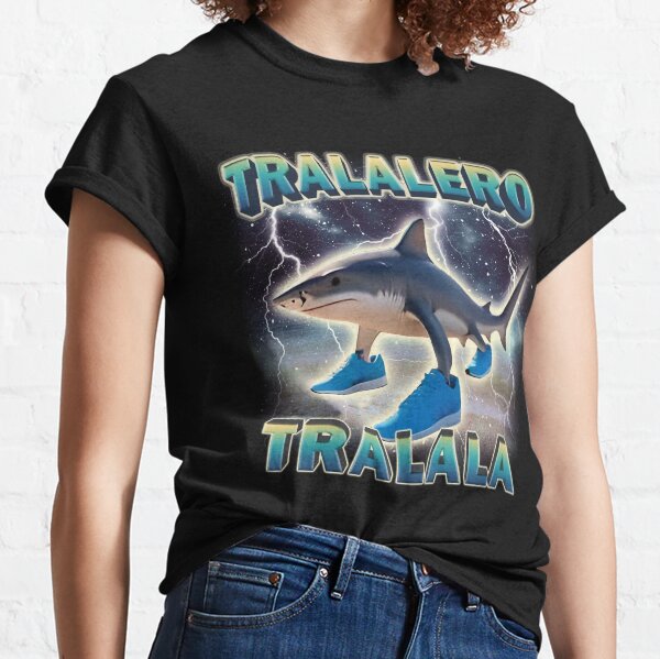 Item preview, Tralalero Tralala Funny Shark Meme designed and sold by MemishDesign.