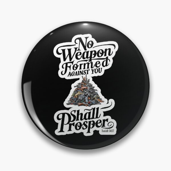 Item preview, No Weapon Formed – Faith & Strength designed and sold by caracatita75.