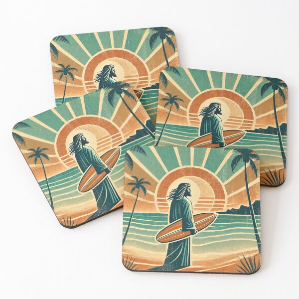 Item preview, Surfing with Jesus designed and sold by MESSAYA.