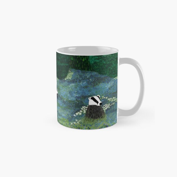 Item preview, Badgers amongst the bluebells designed and sold by katherineblower.