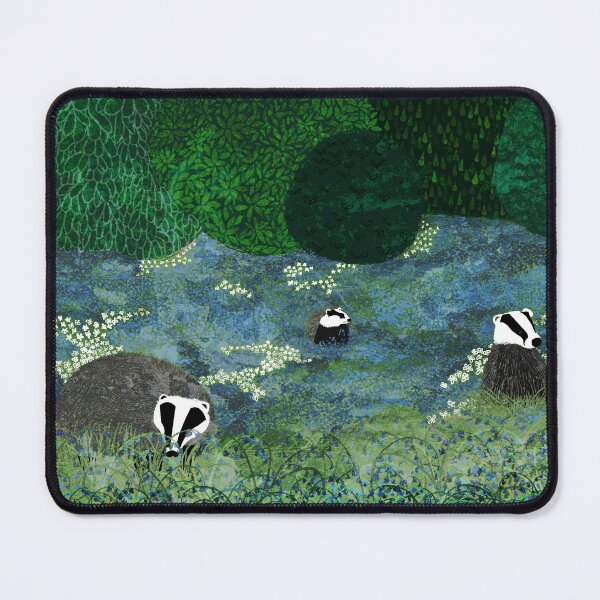 Item preview, Badgers amongst the bluebells designed and sold by katherineblower.