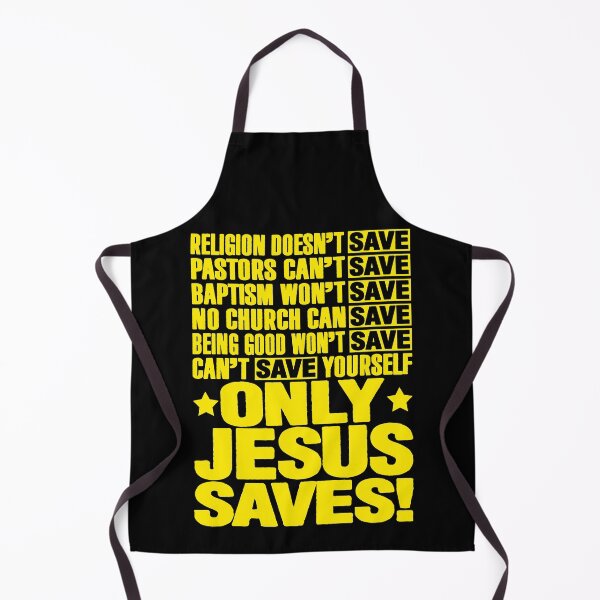 Item preview, Only Jesus Saves designed and sold by plushism.