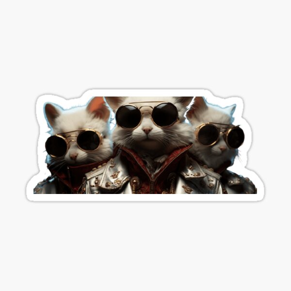 Vista previa del artículo con la obra «los gatos chicos malos», diseñado y vendido por abd555ata666.