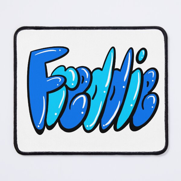 Item preview, Freddie name in blue graffiti calligraphy Top 10 best personalized gifts for boys and men named Freddie designed and sold by Artonmytee.