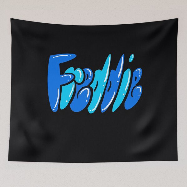 Item preview, Freddie name in blue graffiti calligraphy Top 10 best personalized gifts for boys and men named Freddie designed and sold by Artonmytee.