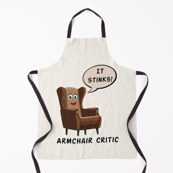 Item preview, Armchair Critic with speech bubble designed and sold by eldram.