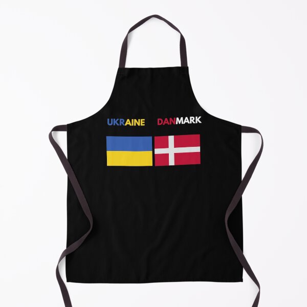 Item preview, Ukraine Danmark flags Stand with Ukraine designed and sold by T-shirtsMZH.