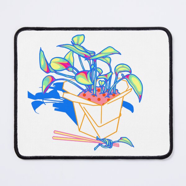 Item preview,  White pothos in a takeout box designed and sold by Radicalyul.