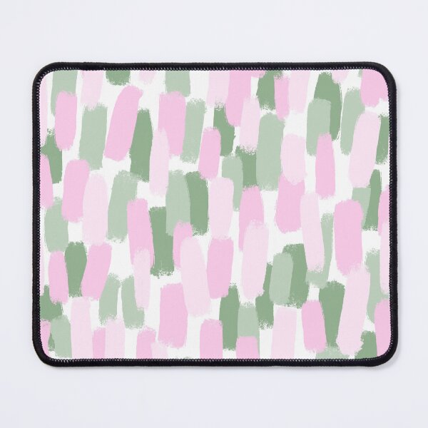 Item preview, Abstract, Pink and Green , Paint Brush Strokes Effect designed and sold by OneThreeSix.