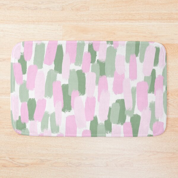 Item preview, Abstract, Pink and Green , Paint Brush Strokes Effect designed and sold by OneThreeSix.
