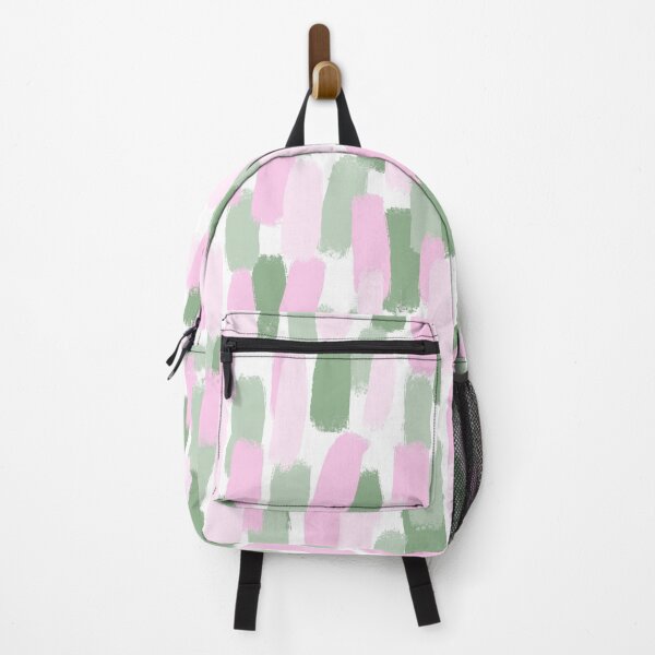 Item preview, Abstract, Pink and Green , Paint Brush Strokes Effect designed and sold by OneThreeSix.