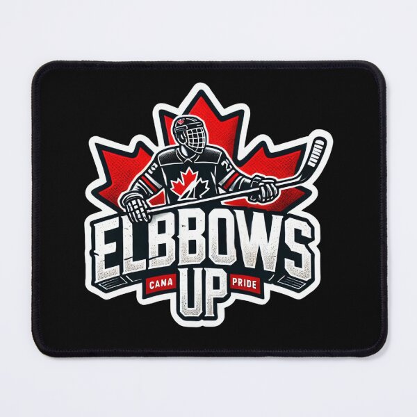 Item preview, elbows up canada hockey pride designed and sold by imagifeel.