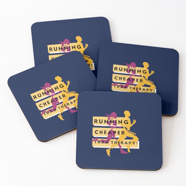 Item preview, Running Cheaper Than Therapy! designed and sold by PrintableHaven.