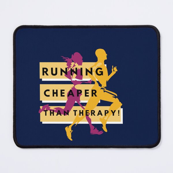 Item preview, Running Cheaper Than Therapy! designed and sold by PrintableHaven.