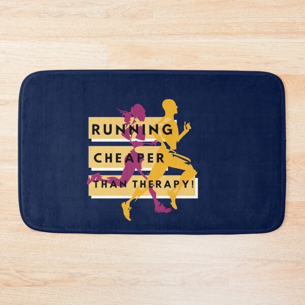 Item preview, Running Cheaper Than Therapy! designed and sold by PrintableHaven.