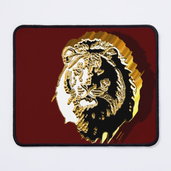 Item preview, A fierce Lion Gleaming In Gold. designed and sold by Akshakgyp.