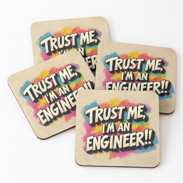Item preview, Trust Me, I'm an Engineer - Funny Engineering Shirt designed and sold by Moss and Moon Studio.