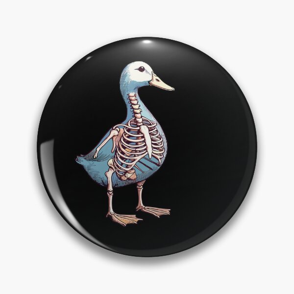 Artikelvorschau, Röntgenaufnahme des Körpers einer Ente, Anatomie, Röntgenaufnahme des Skeletts entworfen und verkauft von Artistoos.