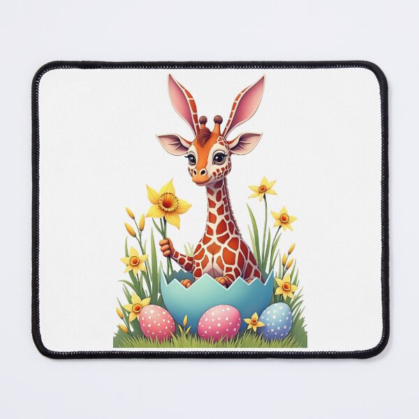 Item preview, Easter giraffe designed and sold by Kamoufleur.